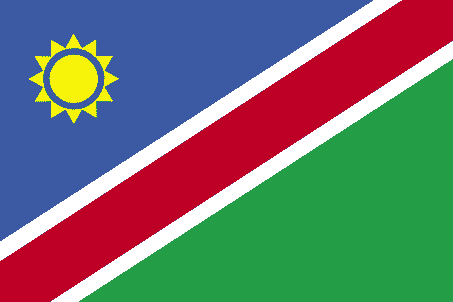 Flagge Namibia